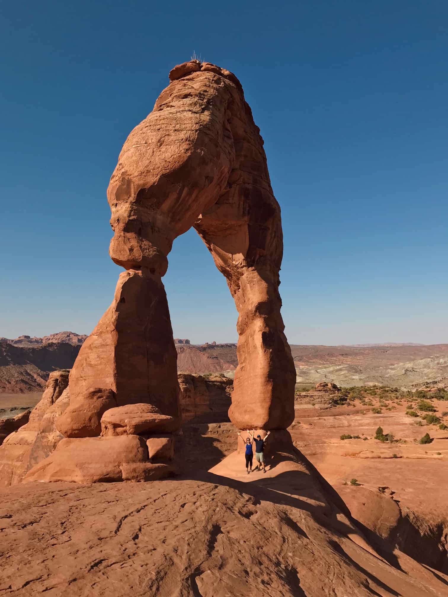 Red arches.