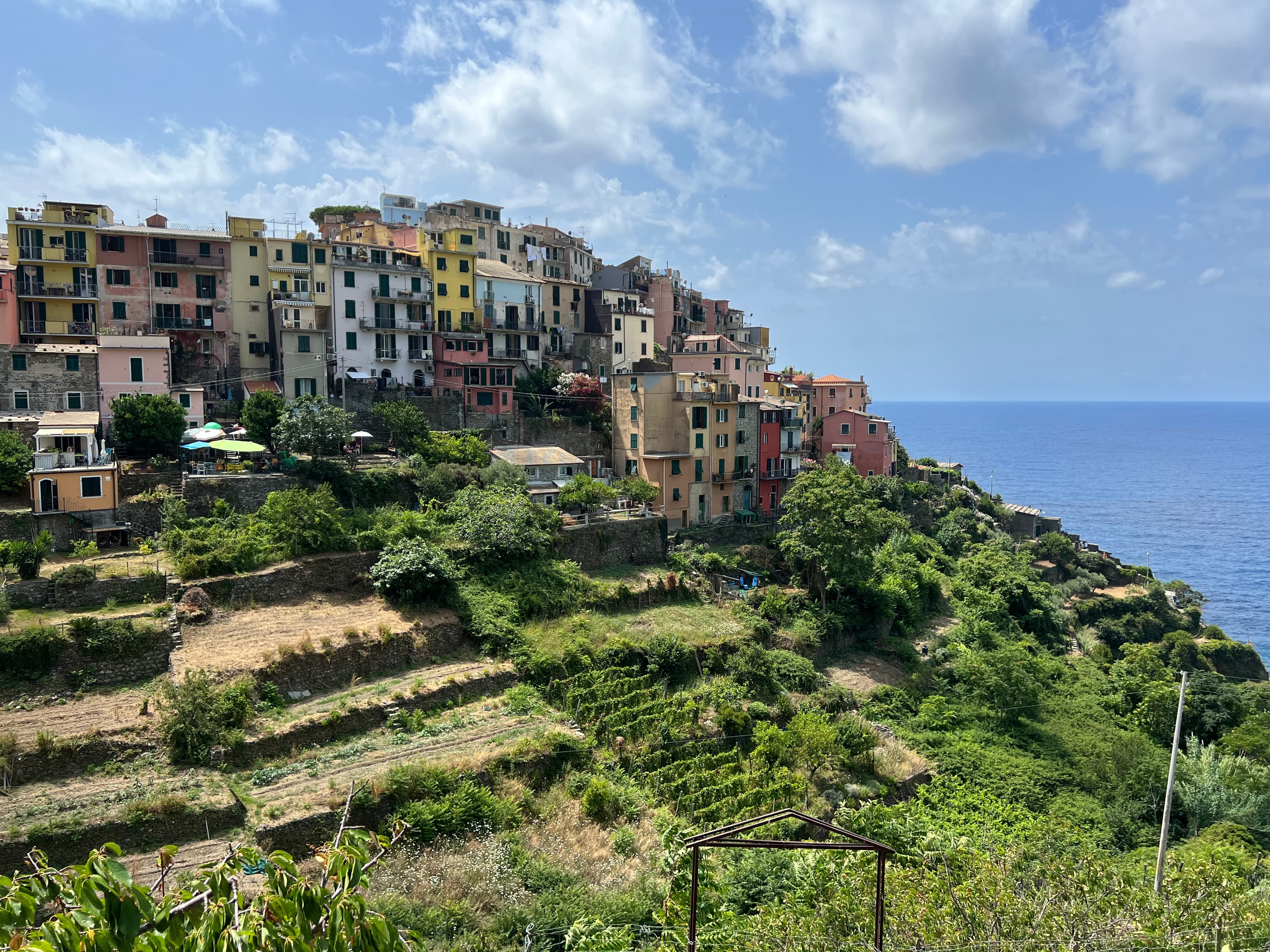View of a beautiful valley