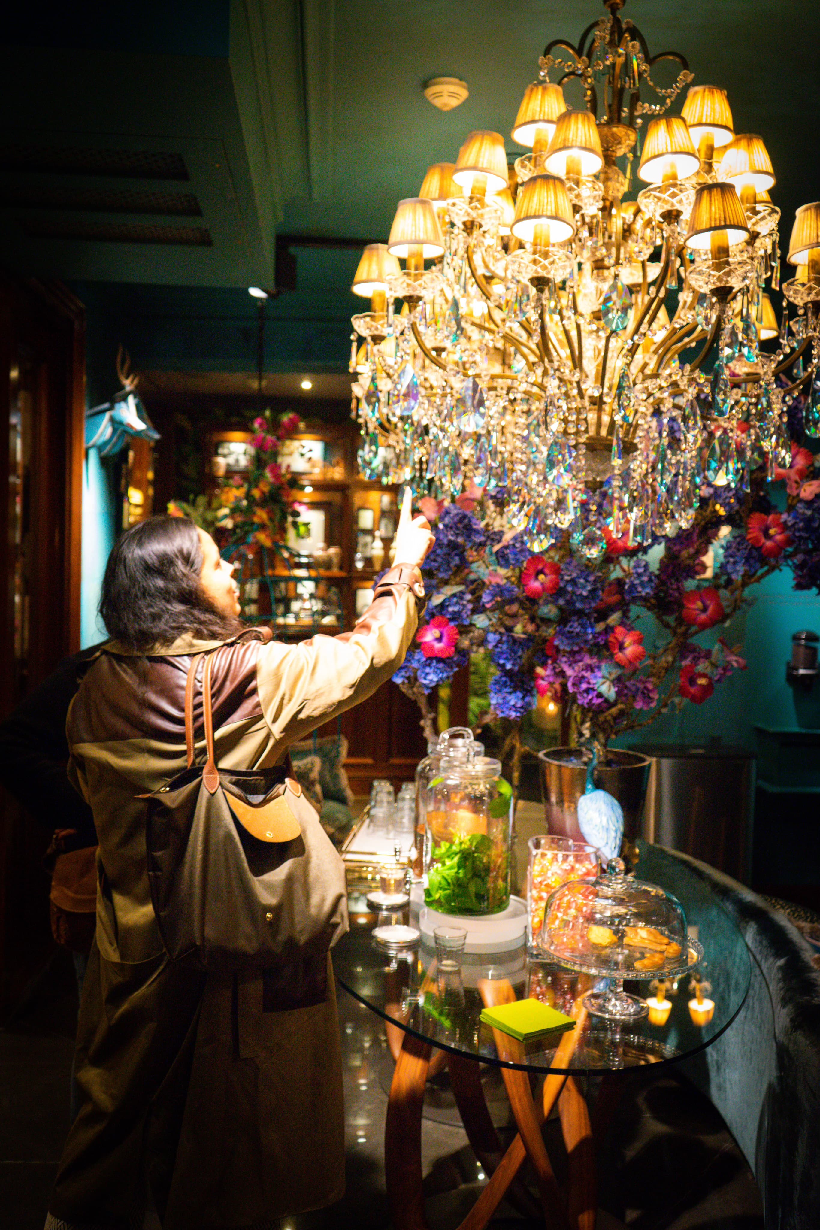 A beautiful picture of chandelier