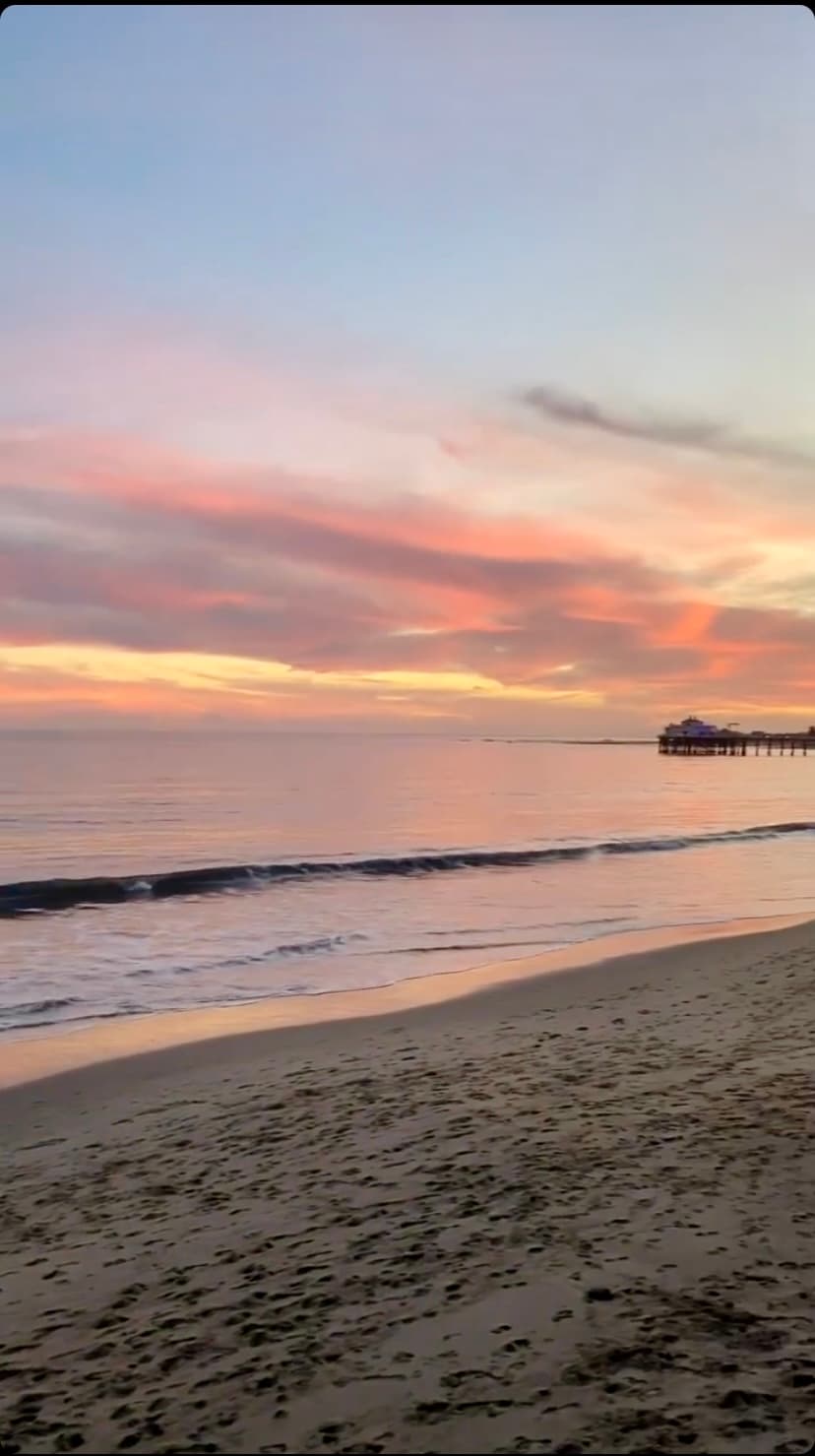 beach sunset