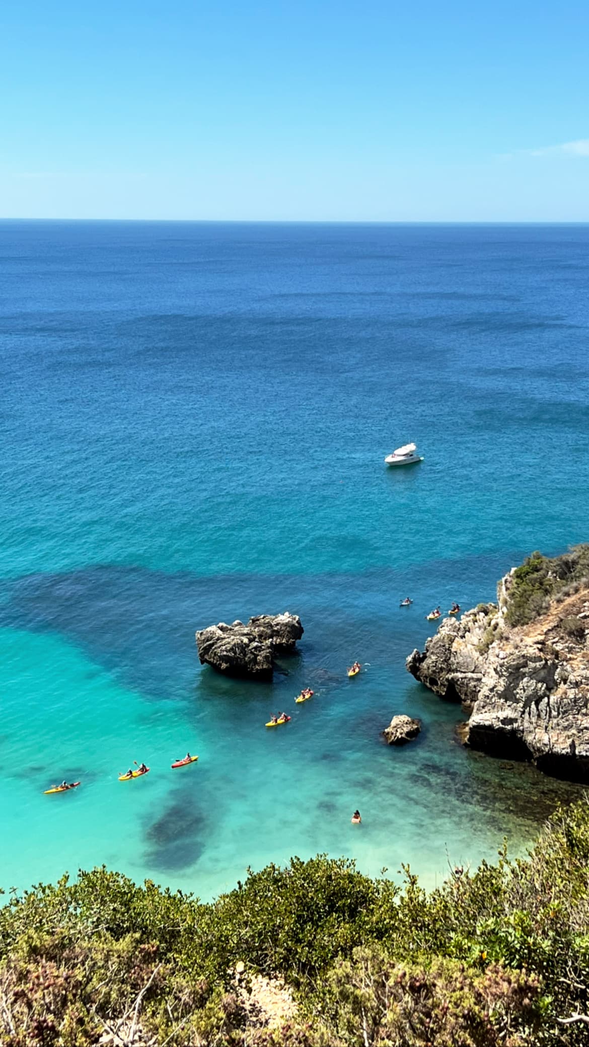 Sea and sea side view