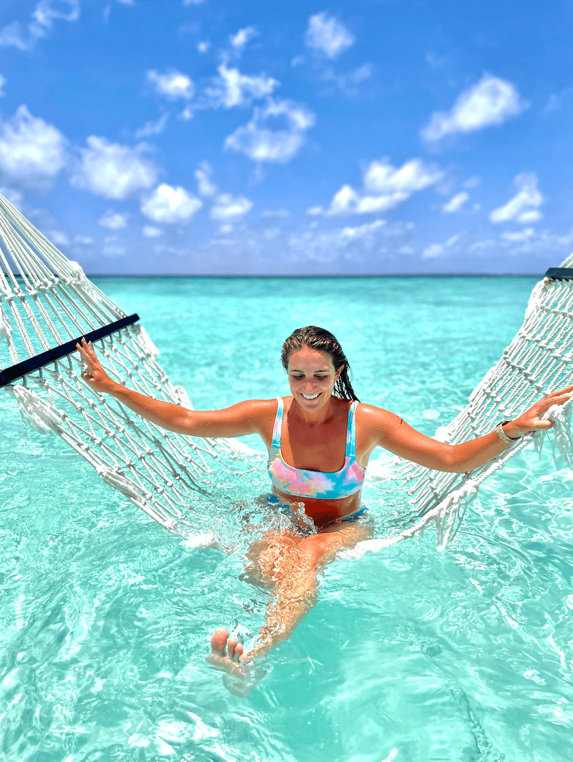 Swing on the beach is unique