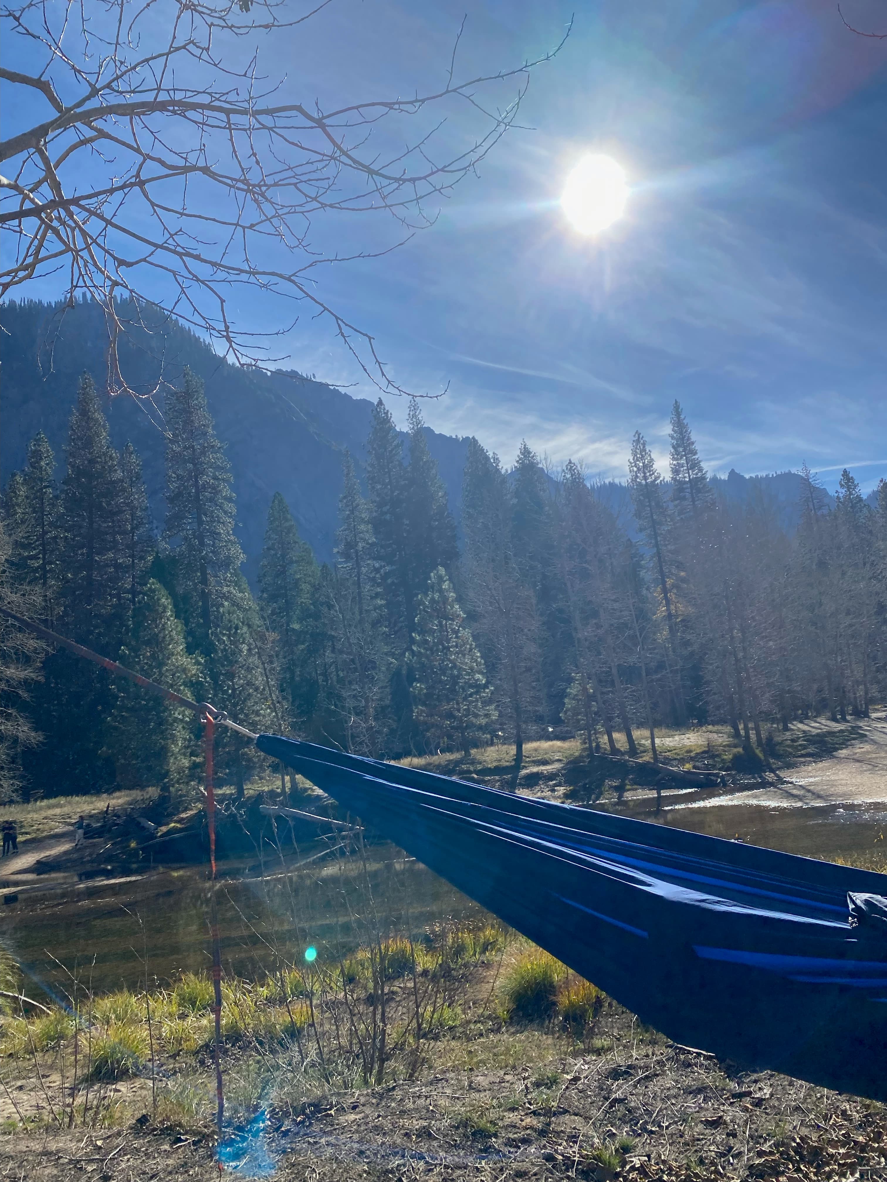 Mountains in the sunlight