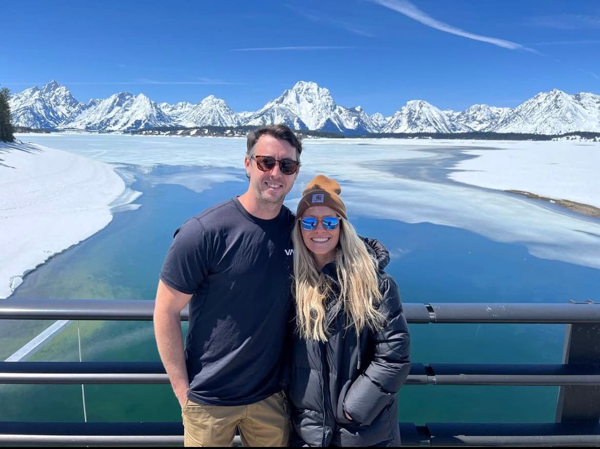 couple photo on a bridge