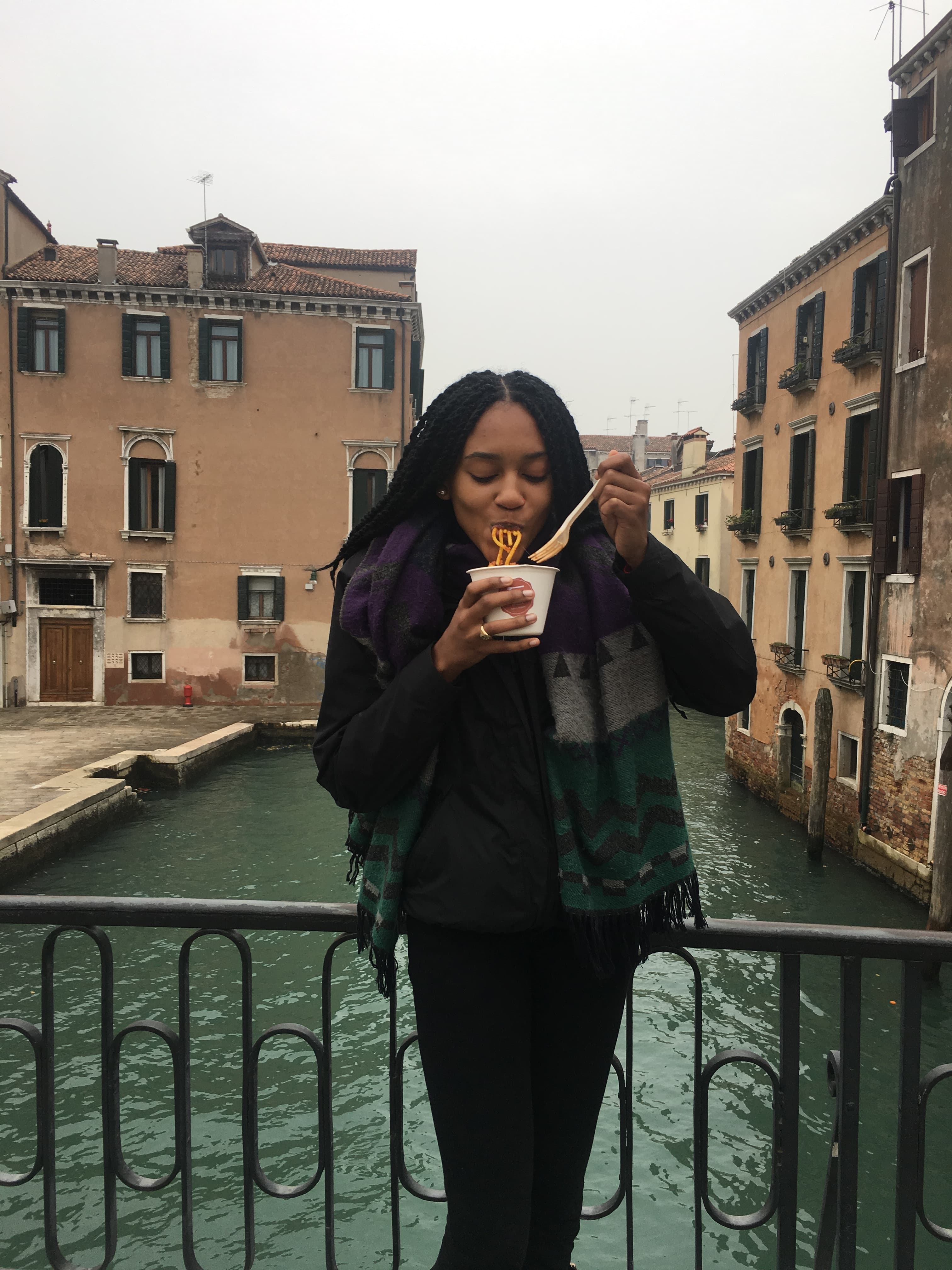 Having ramen on the go