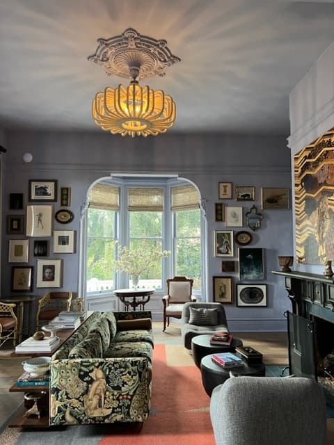 View of a peaceful lounge