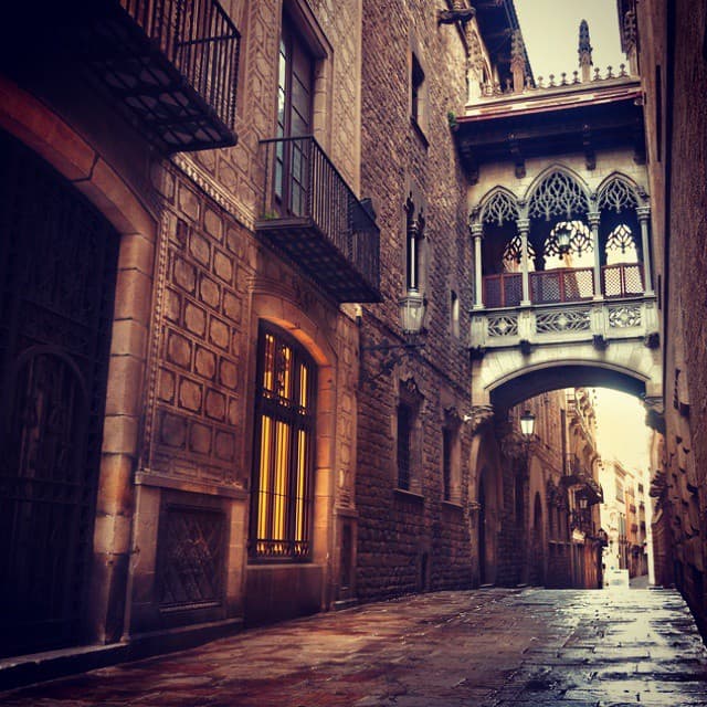 View of old buildings