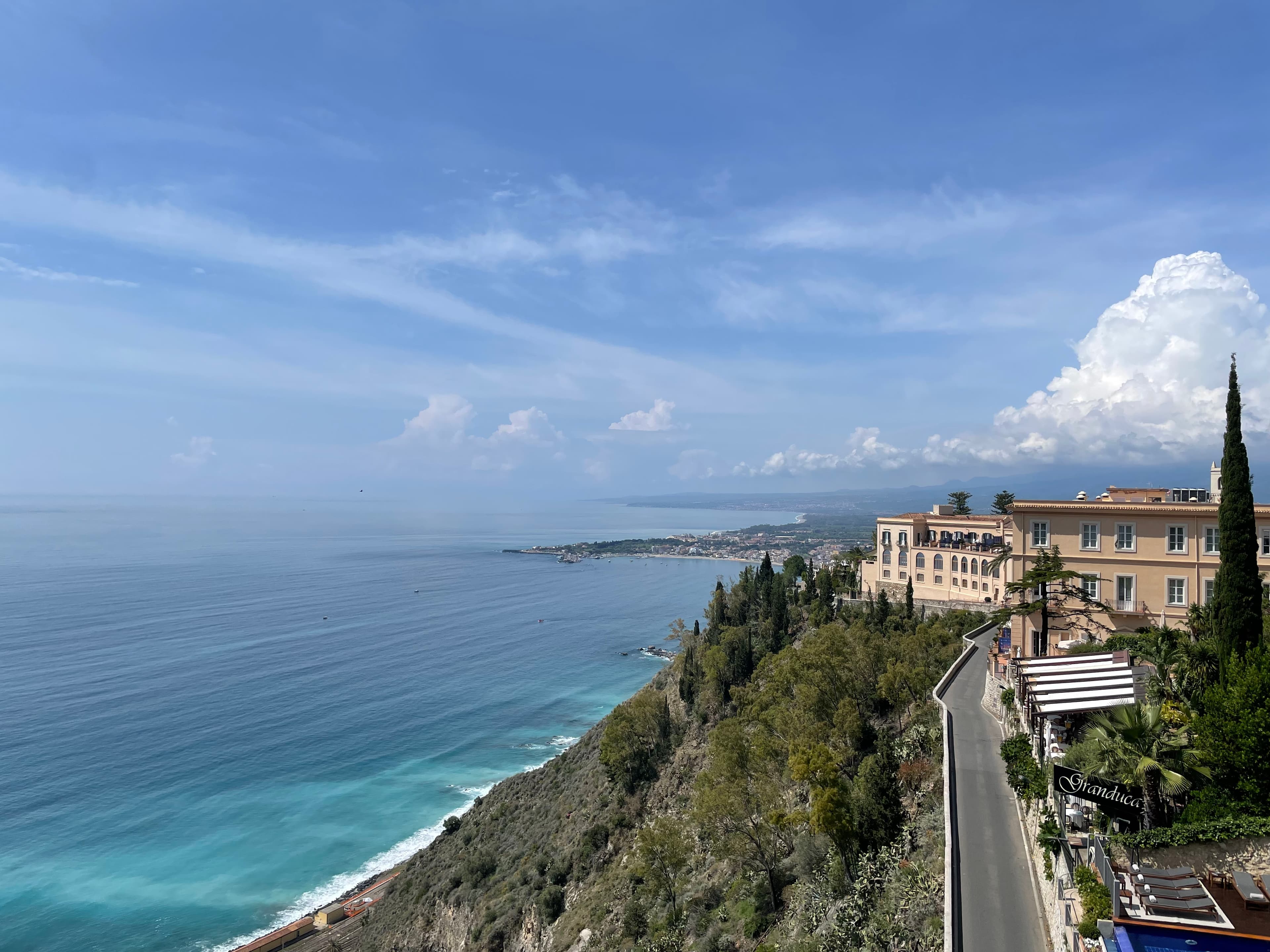 Sea and seaside view