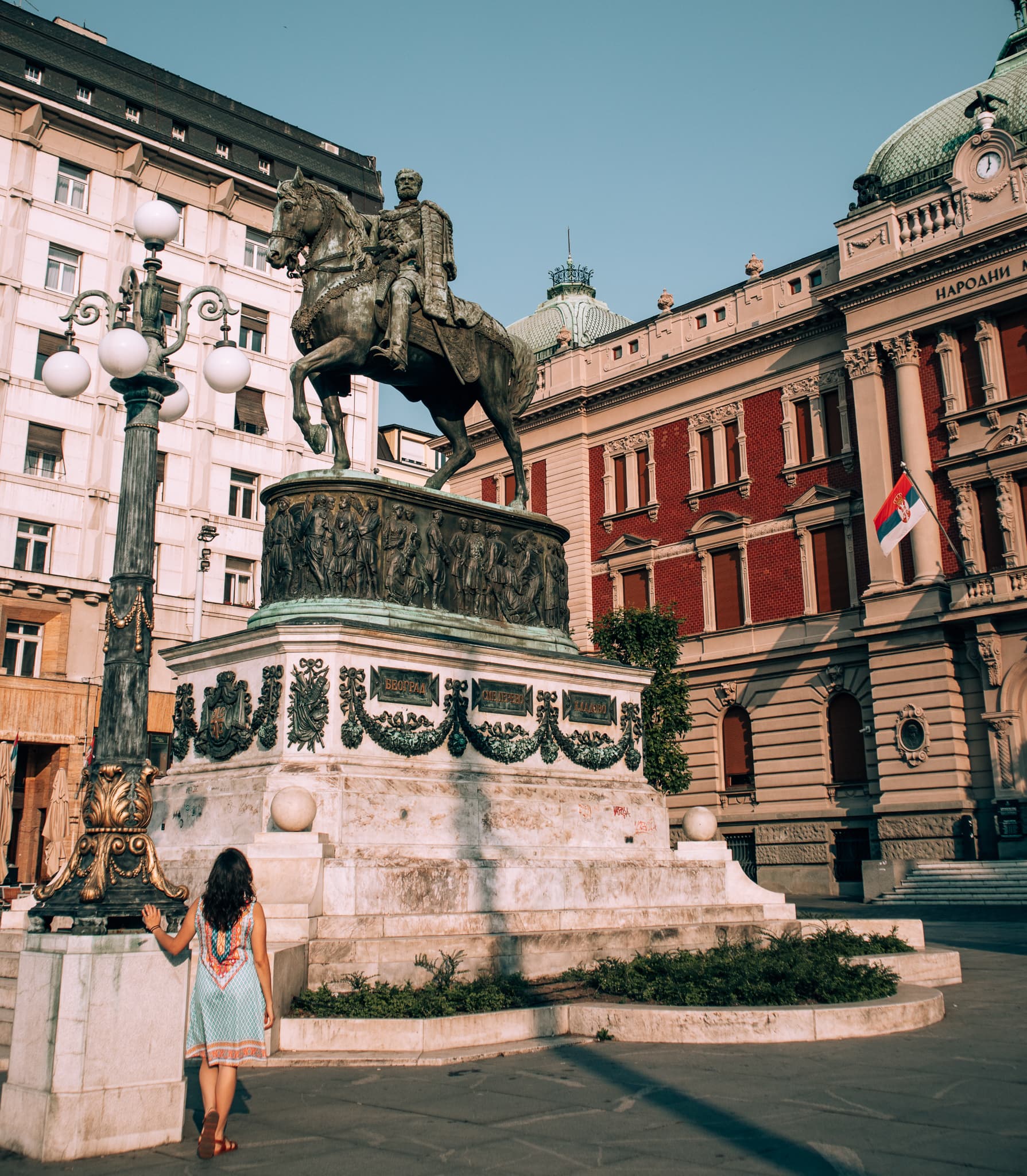 Travel Advisor Diana Morales standing outside in a square.