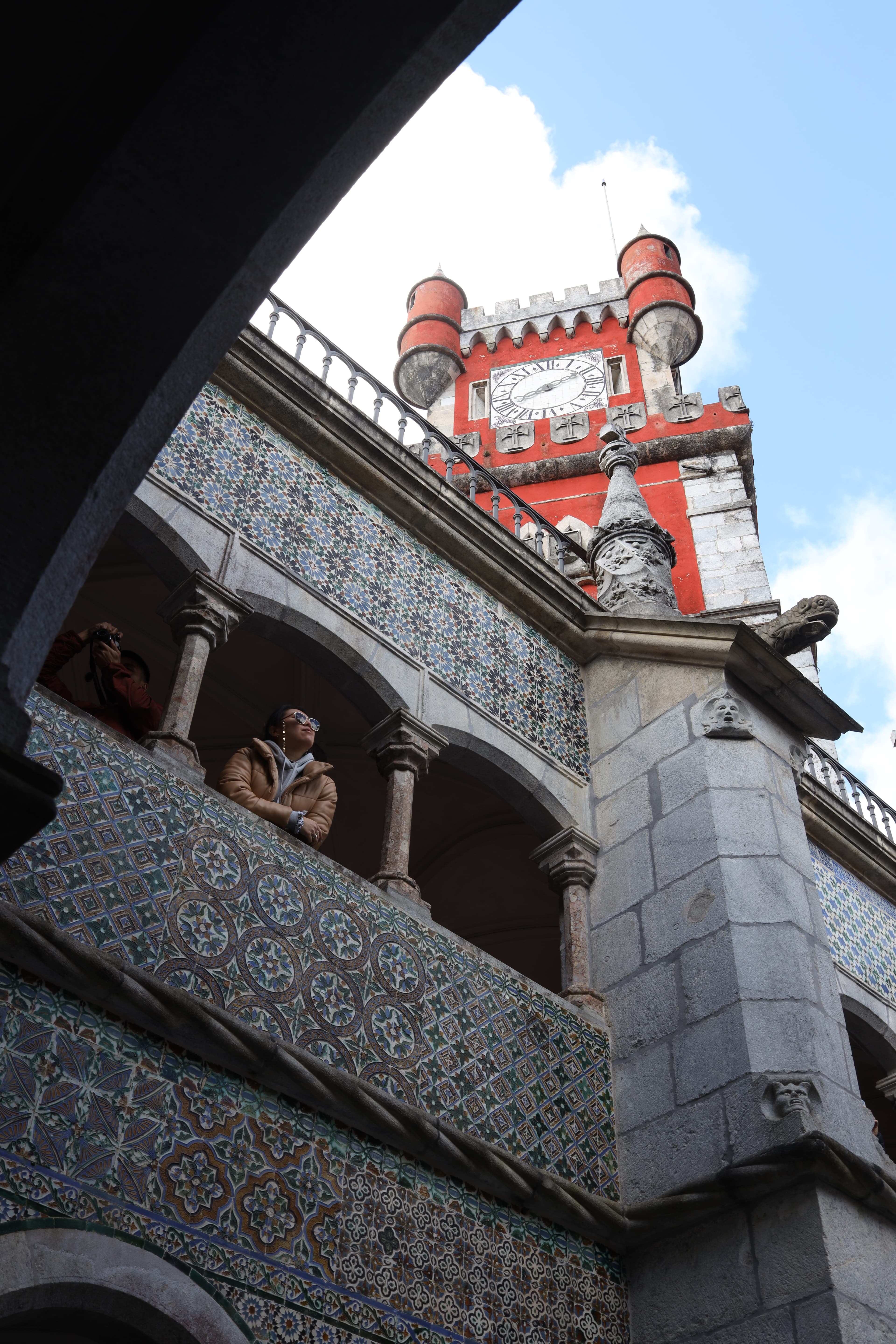 Picture of Katherine at National Palace of Pena