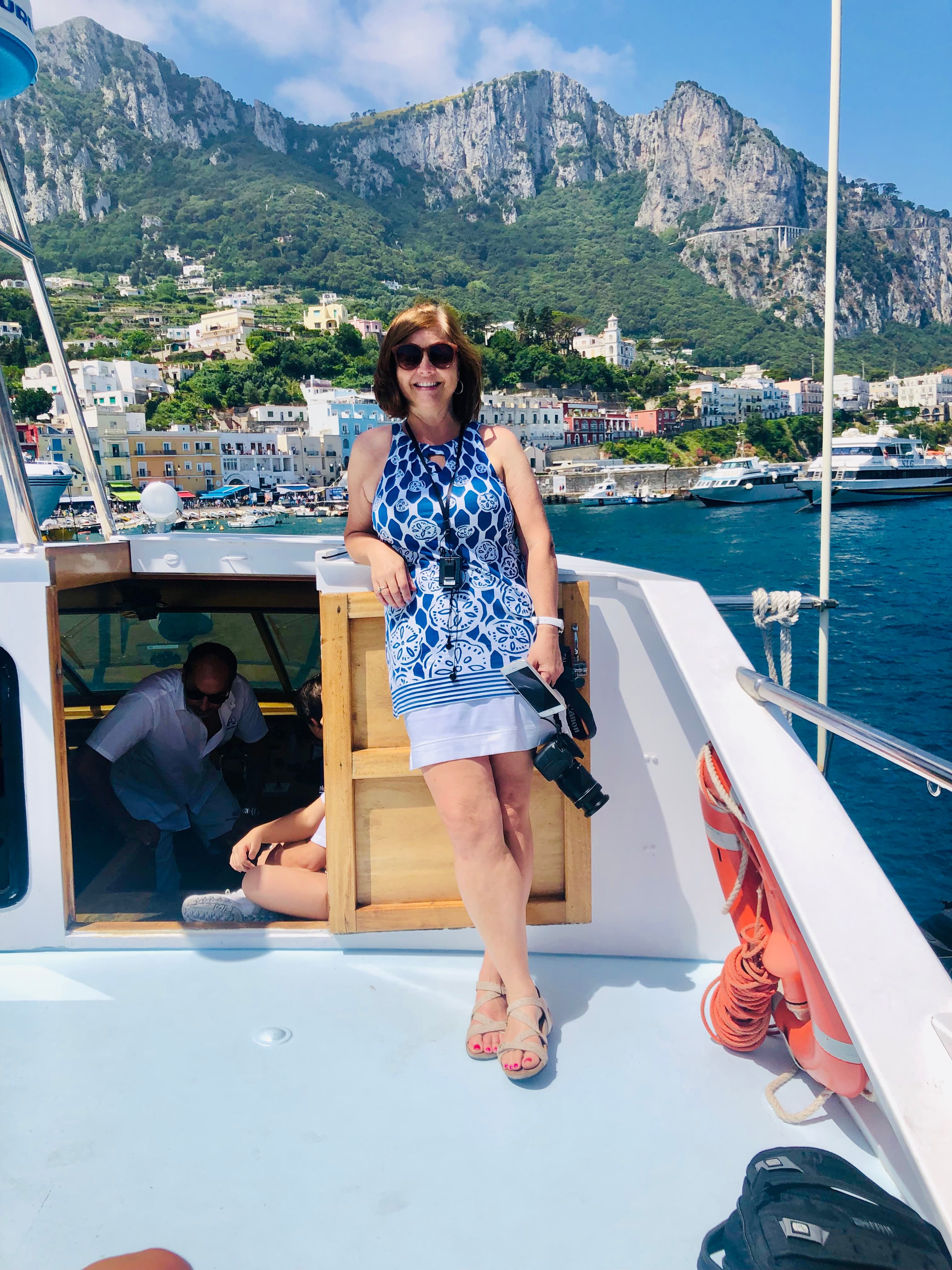 Travel advisor posing