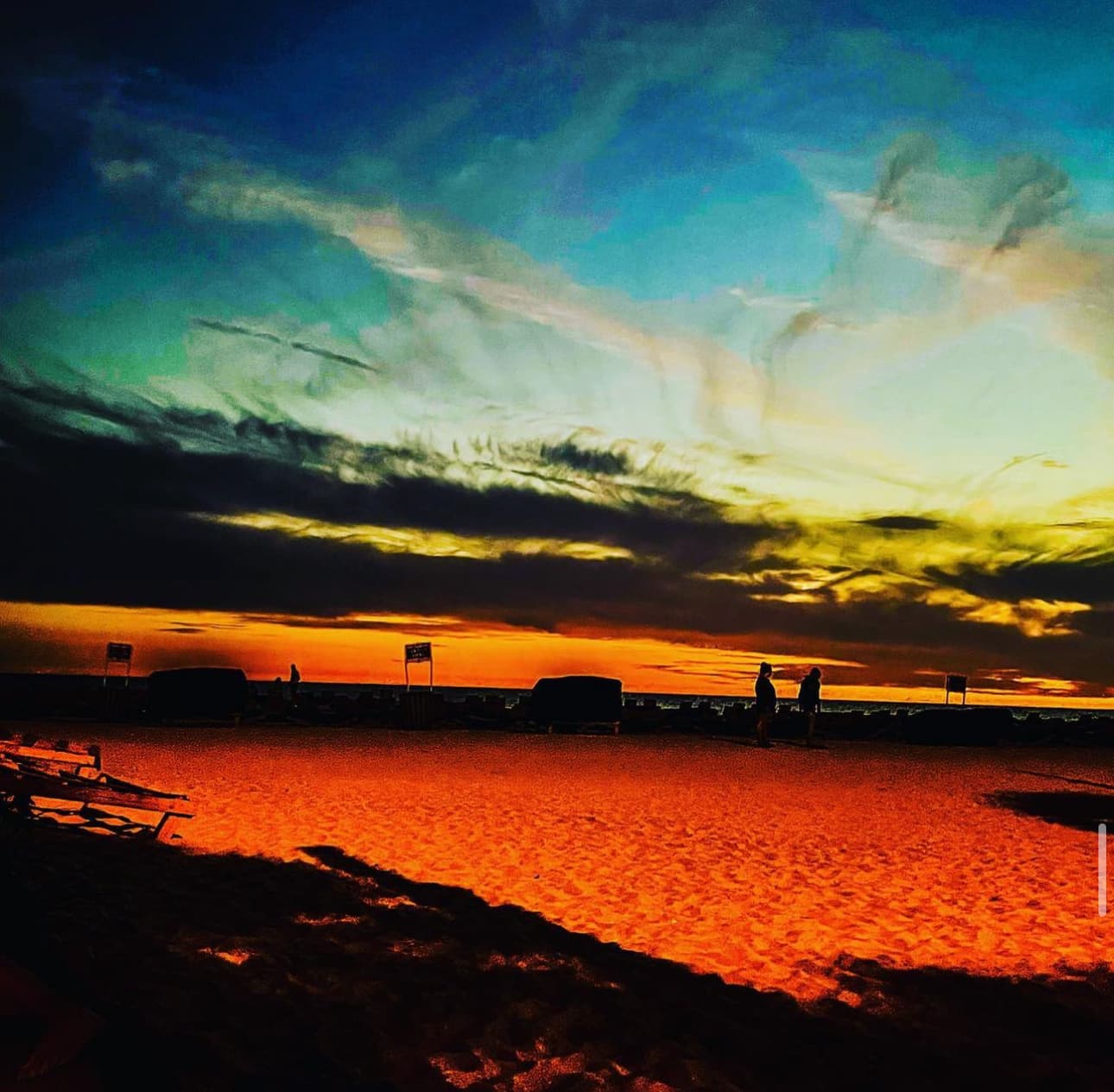 Beautiful colors of sky