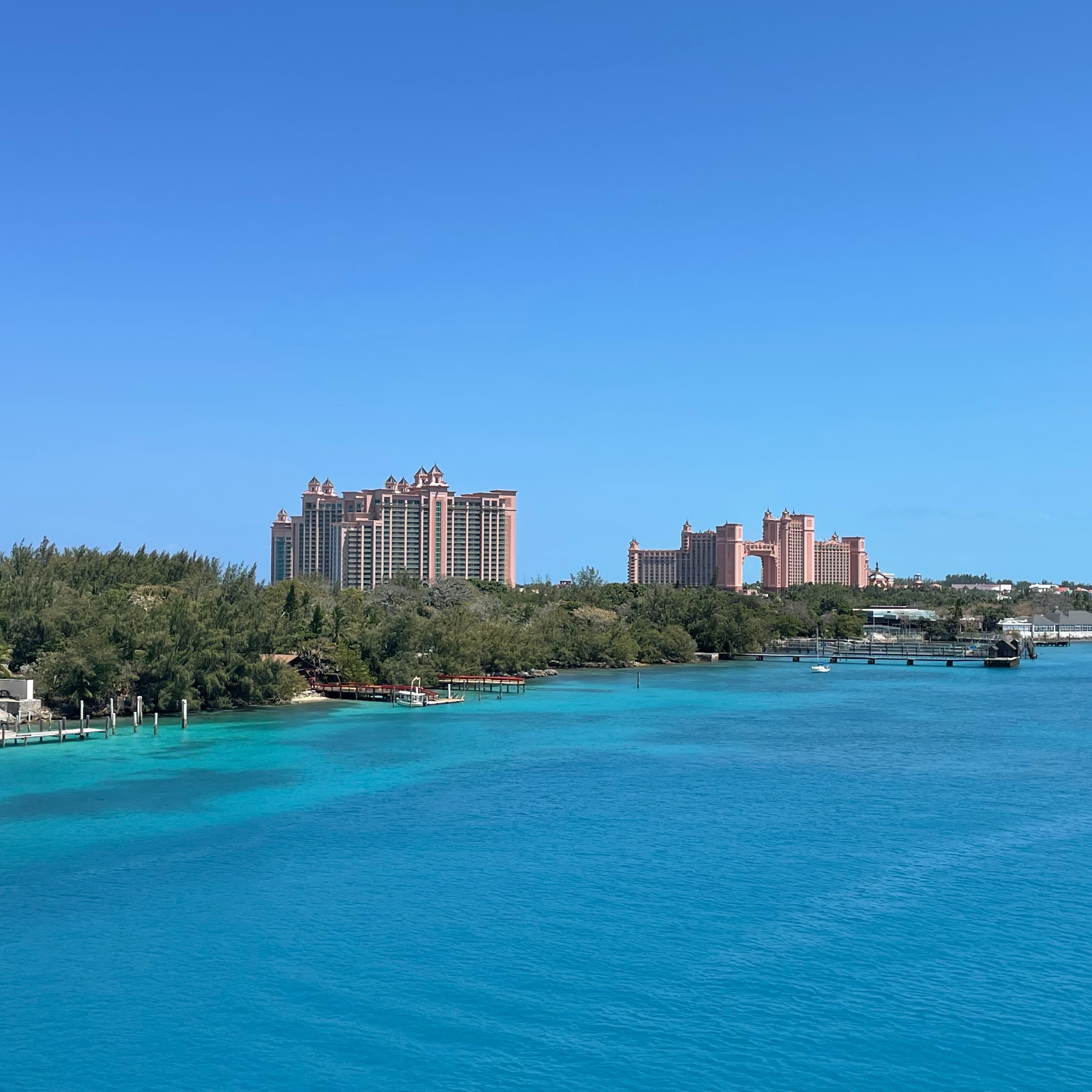 Scenic Picture of water with buildings
