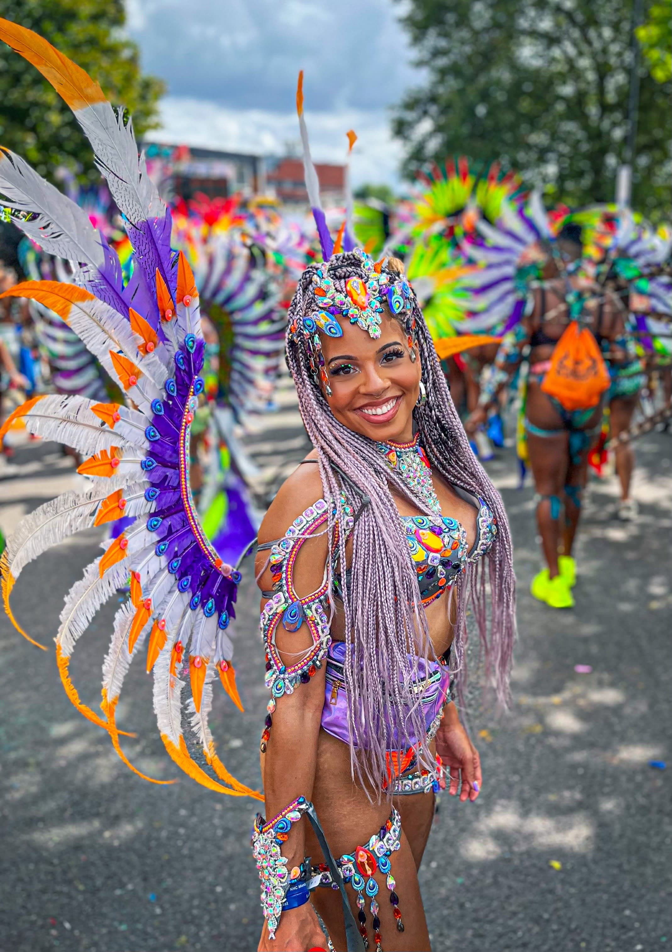 Dressed up for the carnival
