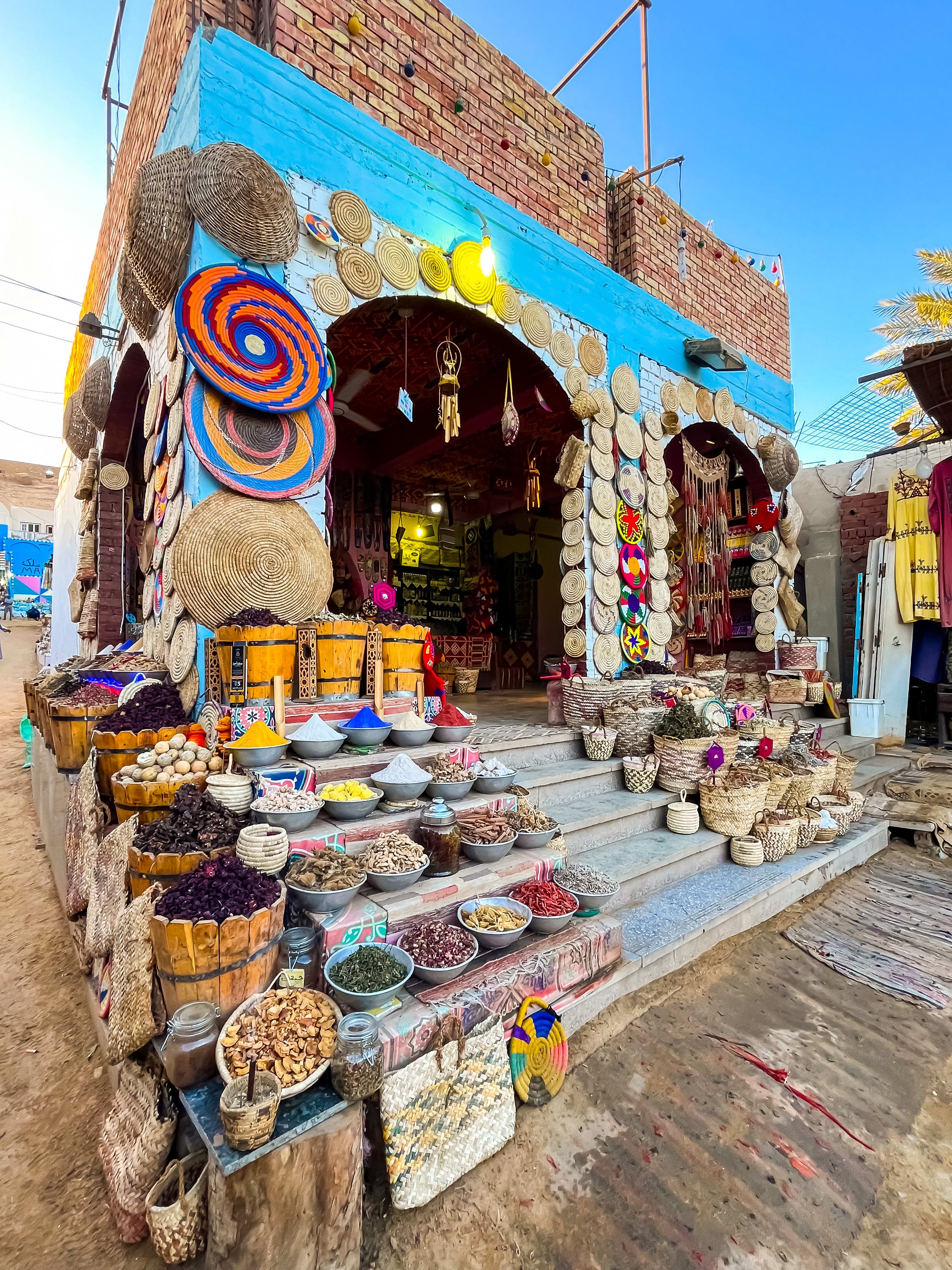 A shop of herbs and spices