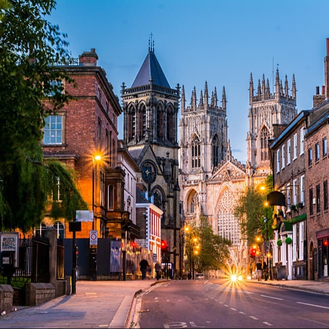 building lighting in York England