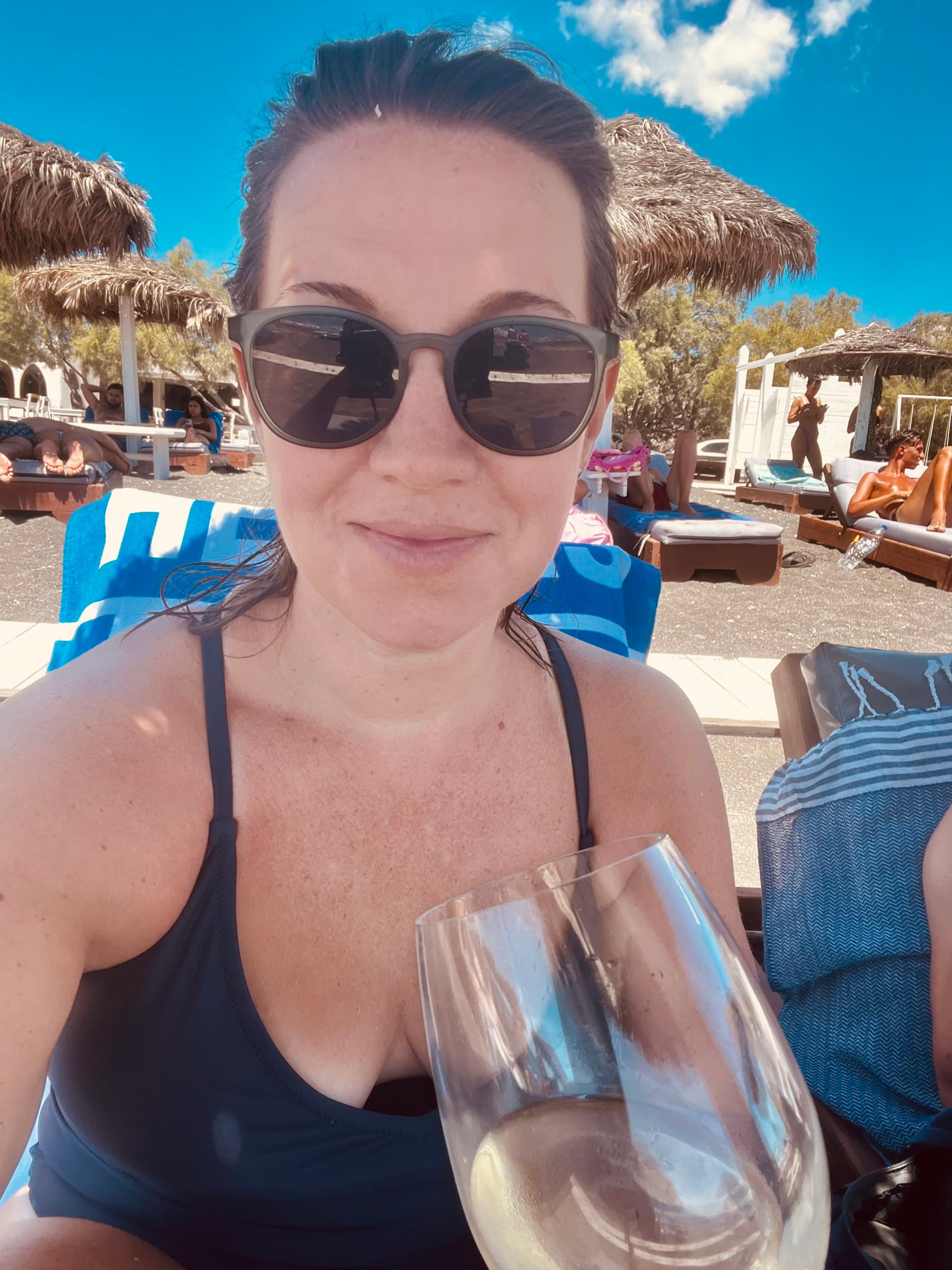 Travel advisor posing