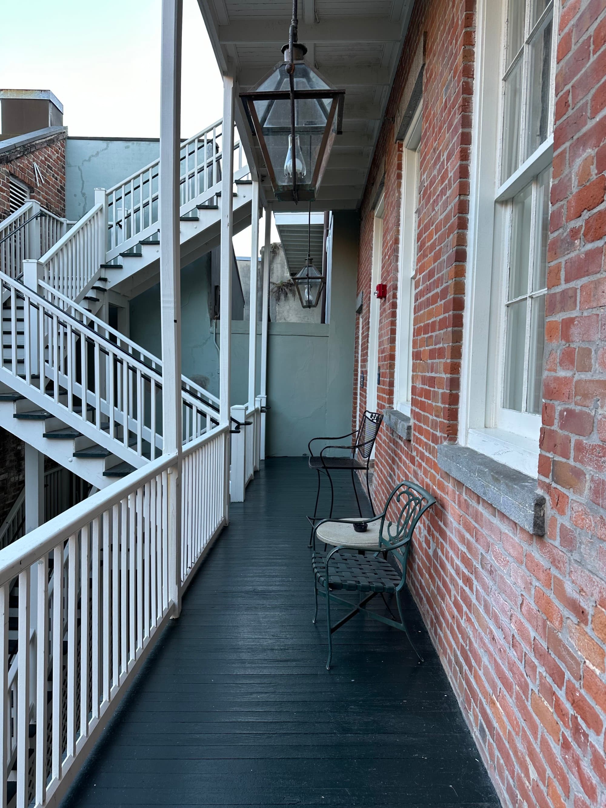Hotel Outdoor Walkway