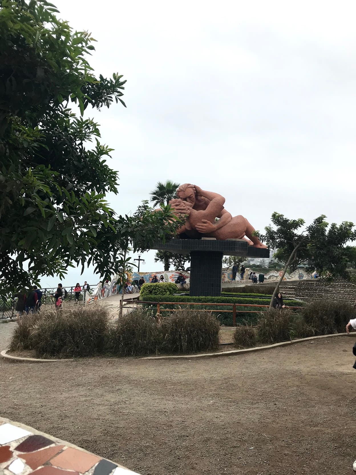 Sculpture in the garden