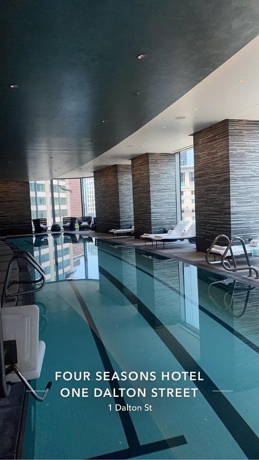 Refreshing pool view