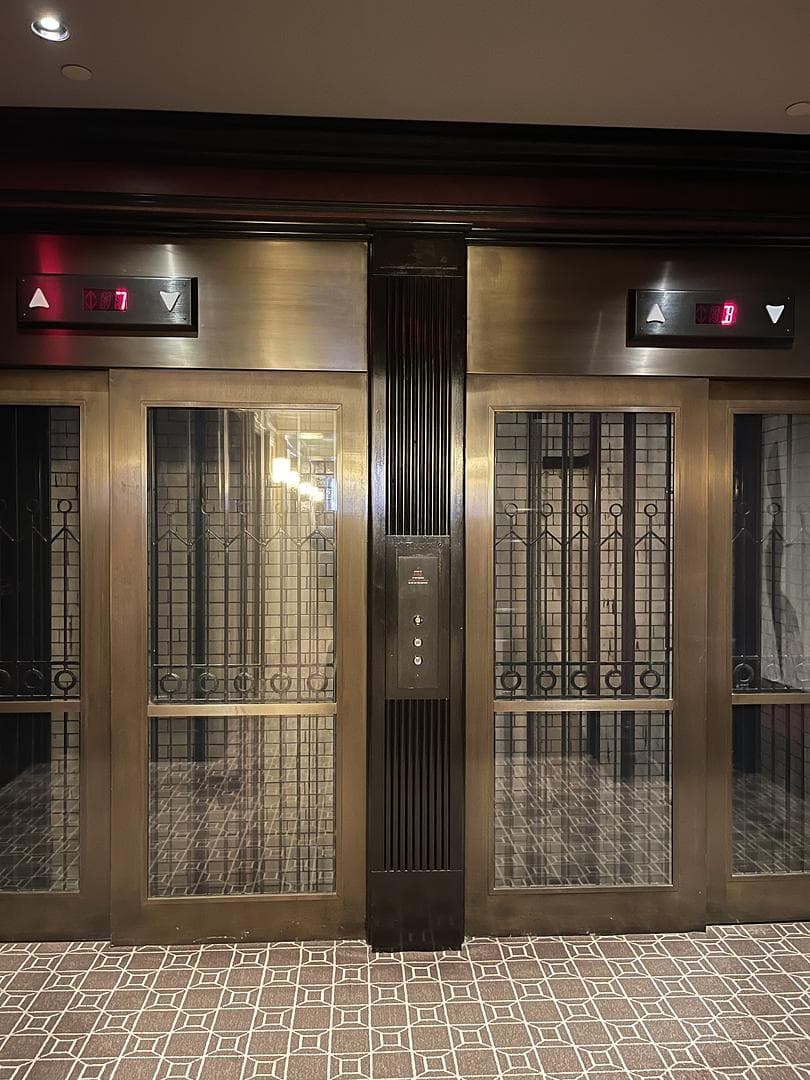 Elevator of hotel