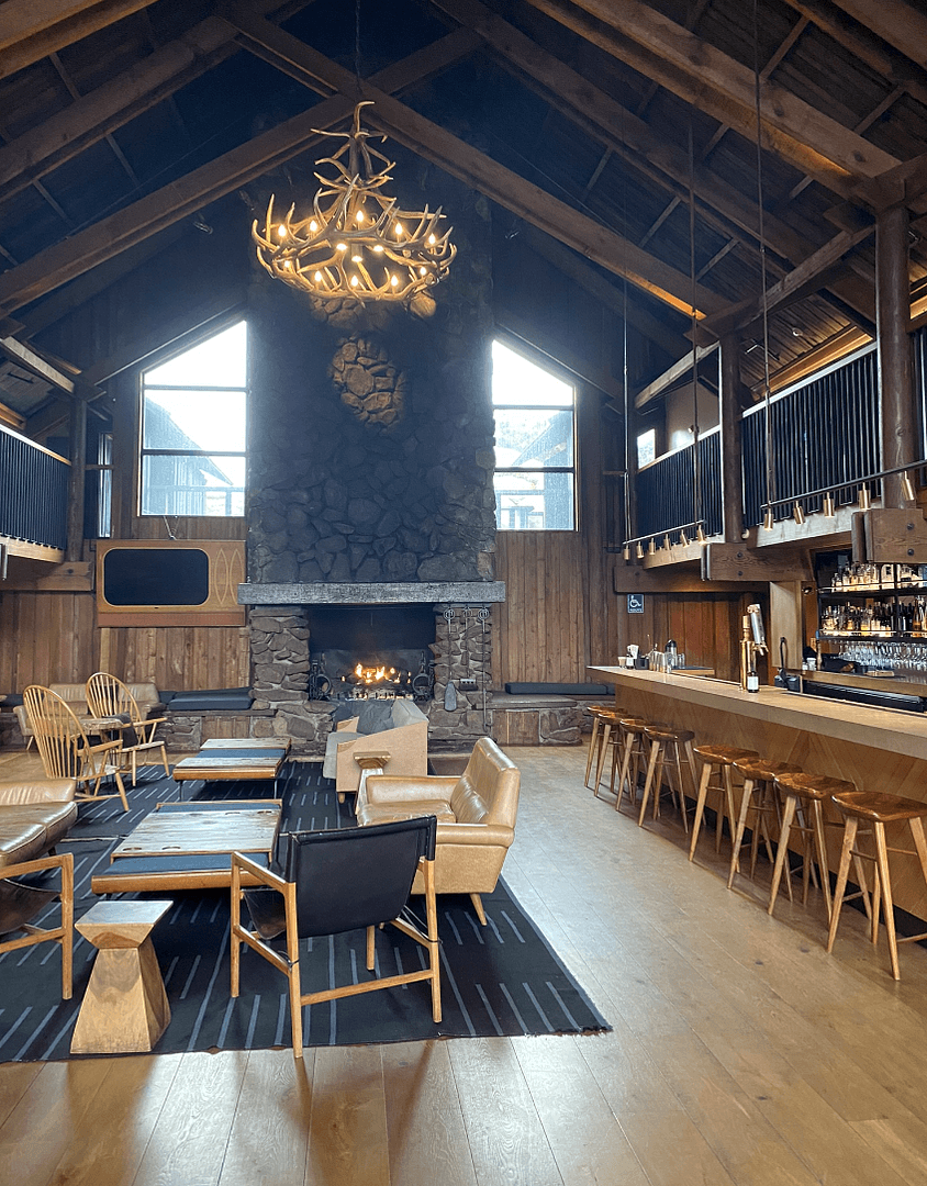 A nice interior of the resort