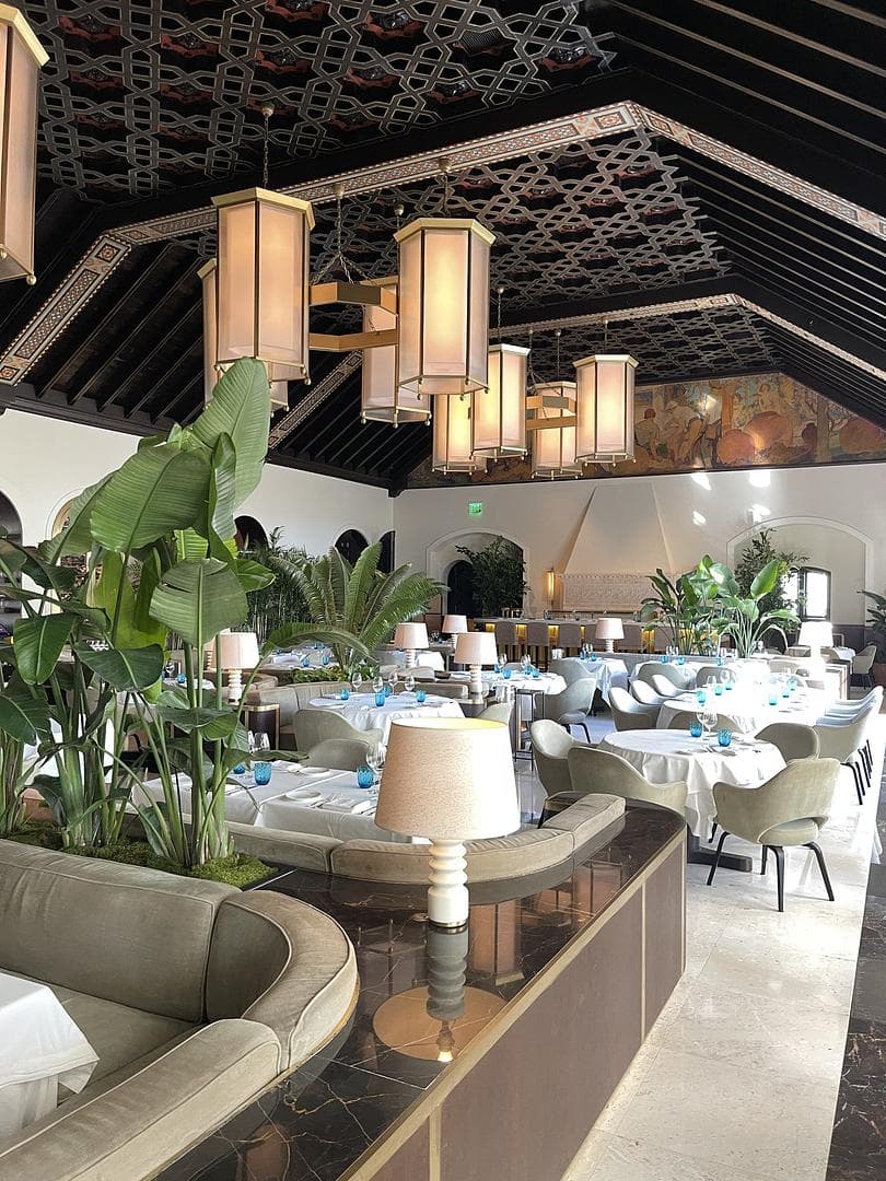 Restaurant with exceptional service