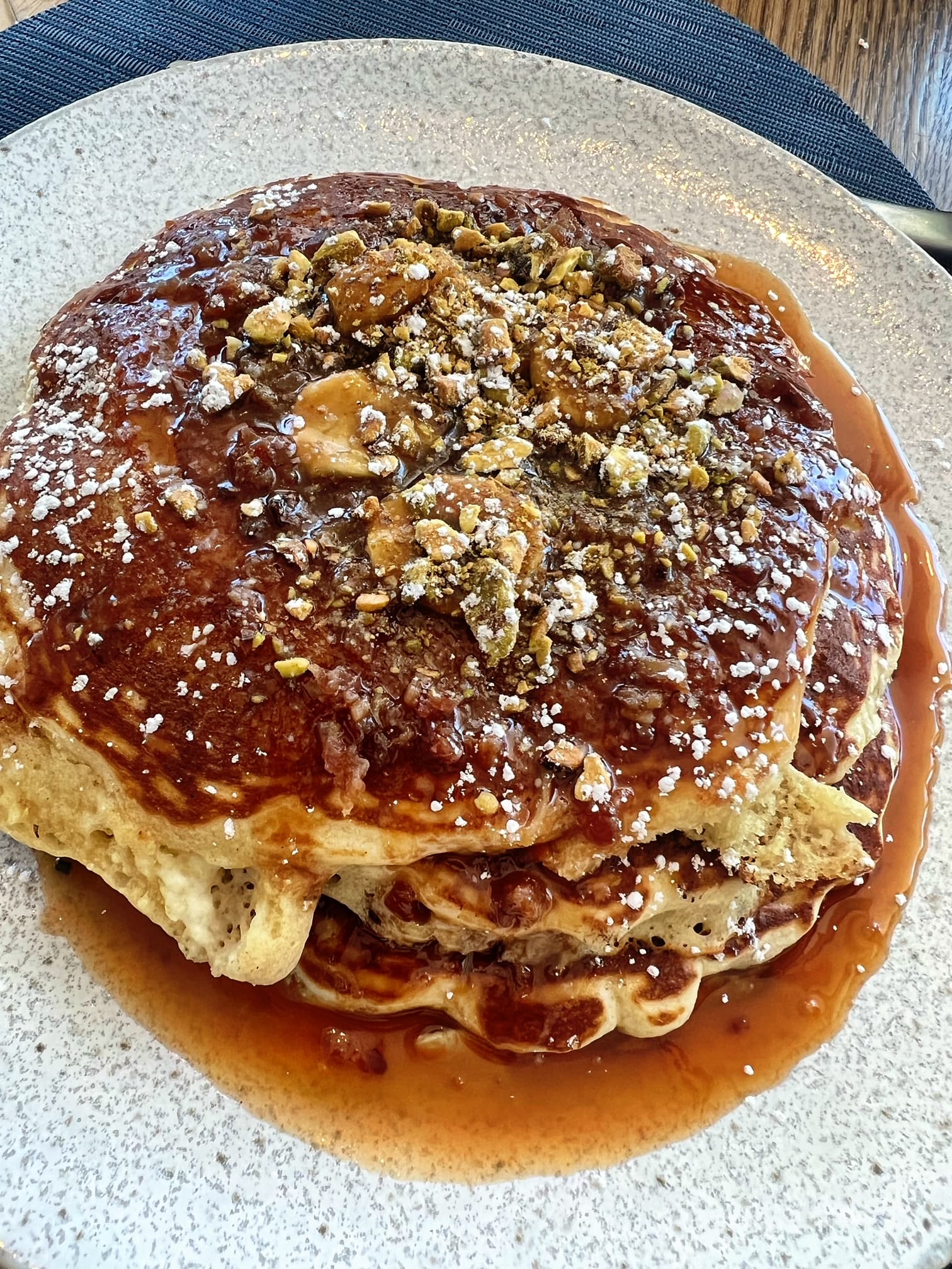 Banana Ricotta Pancakes