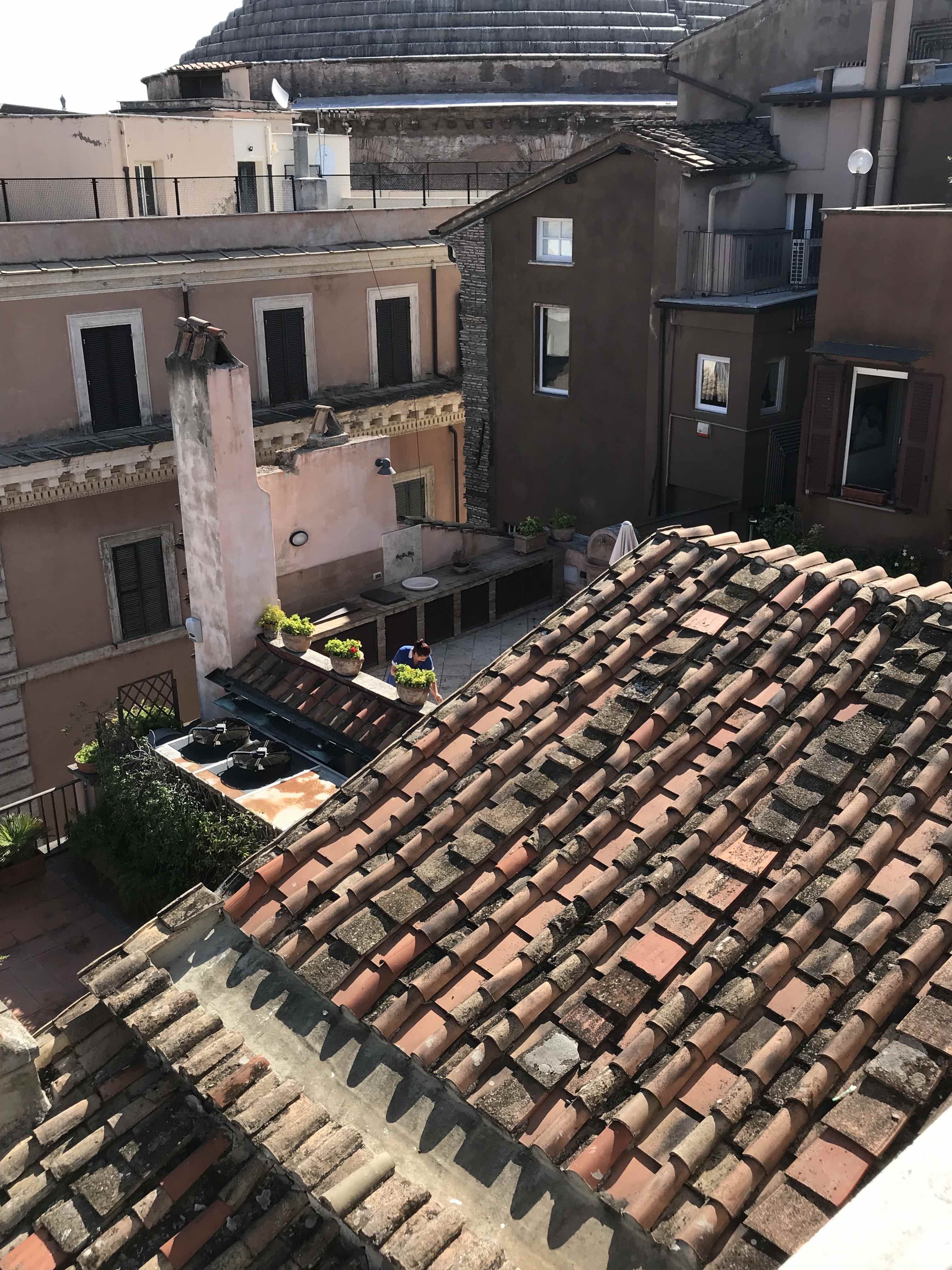 View of the Pantheon's dome Pantheon Iconic