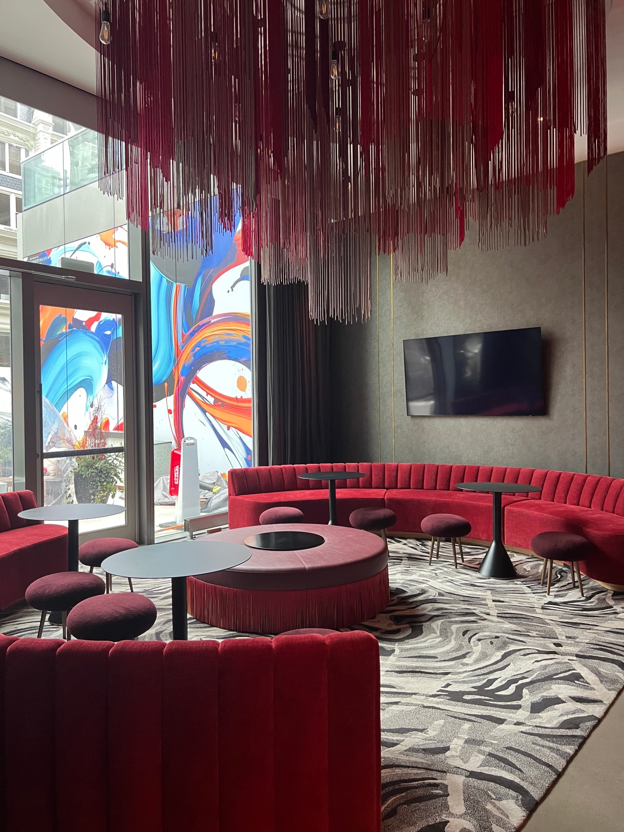 red velvet seating - Sara Jeanne Gulley