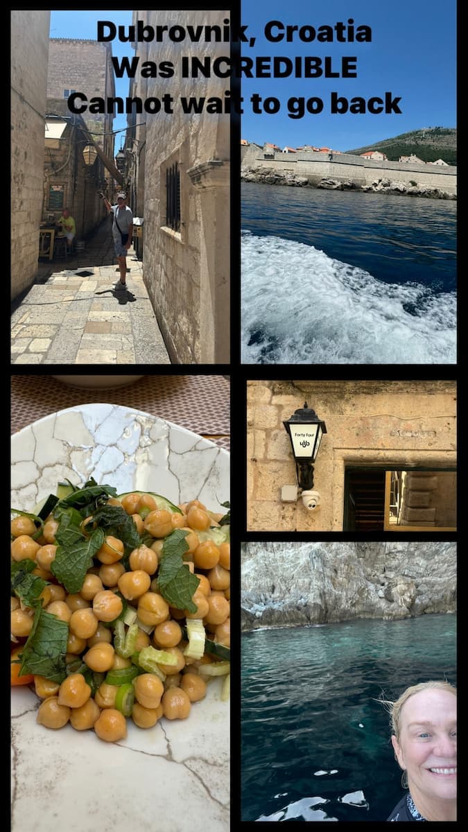 A compilation of photos in Croatia from the crystal-clear waters to fabulous food.