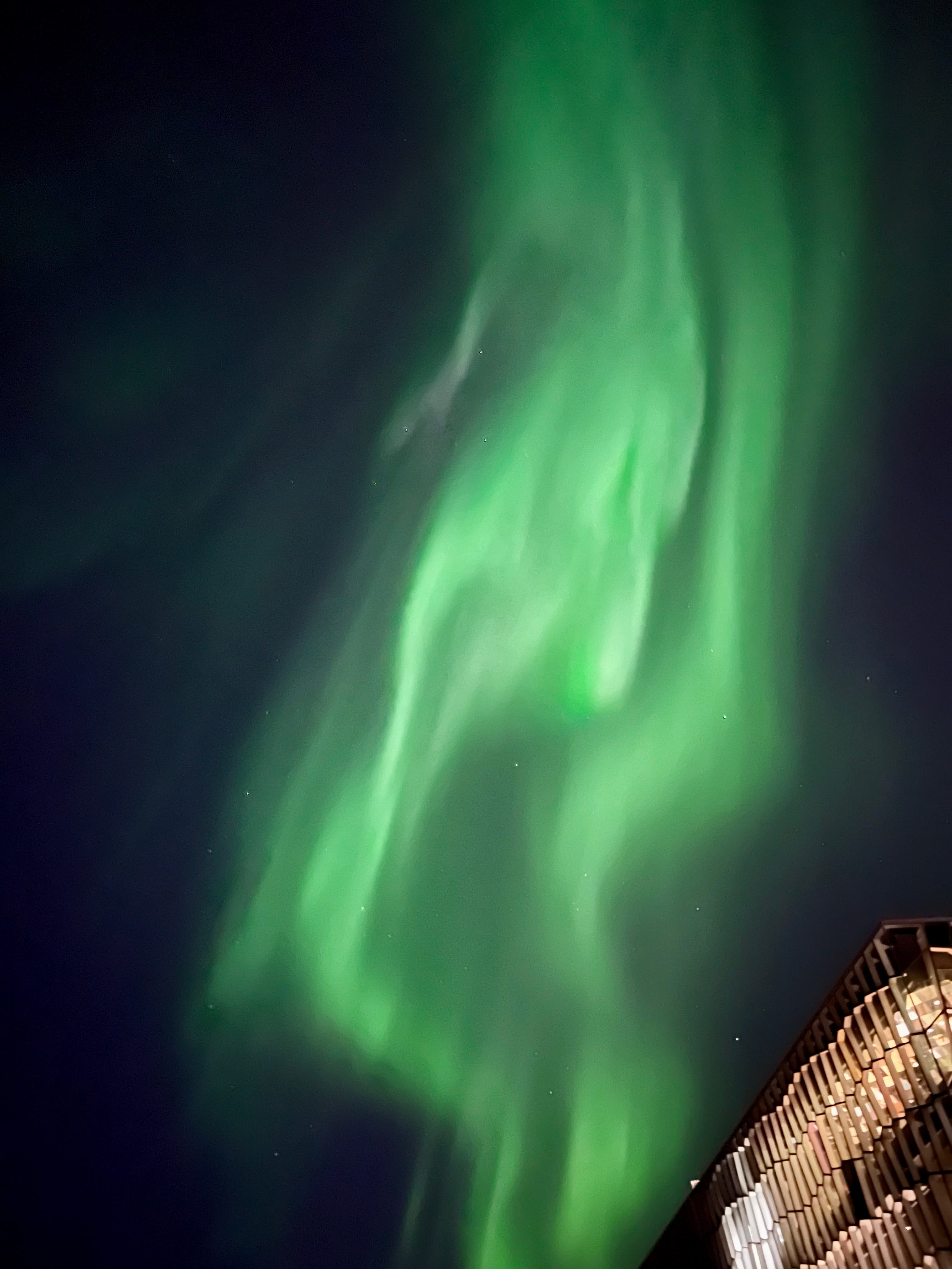 Beautiful view of Northern Lights